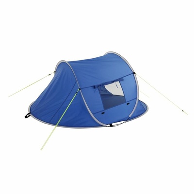Regatta Tahiti PopShelter Beach Tent - Instant Pop-Up Sun Shelter Blue Multicolour 198x115cm