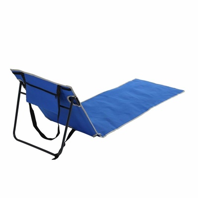 Regatta Tahiti Beach Lounger RCE410 - Foldable Reclining Chair 150x54cm - French Blue