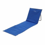 Regatta Tahiti Beach Lounger RCE410 - Foldable Reclining Chair 150x54cm - French Blue