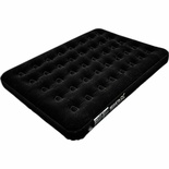 Regatta Flock Finish Double Airbed RCE025 - Premium Camping Inflatable Mattress Black 185x135cm