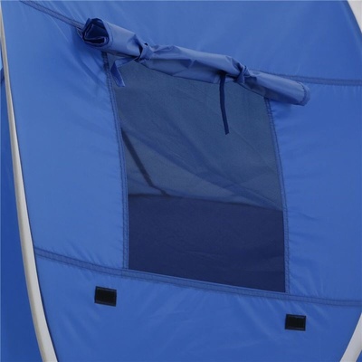 Regatta Tahiti PopShelter Beach Tent - Instant Pop-Up Sun Shelter Blue Multicolour 198x115cm